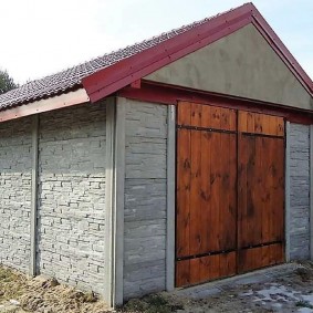 Garage de clôture en béton sectionnel