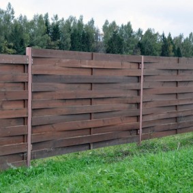 Modern bir tasarım ahşap wattle çit