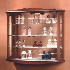 Hanging display rack for light dishes