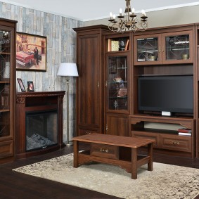 Furniture from MDF for a living room