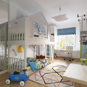 תמונה של חדר ילדים תפאורה לחדר ילדים