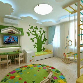 camera de joaca pentru copii idei camera interior