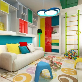 تصميم غرفة اللعب للأطفال