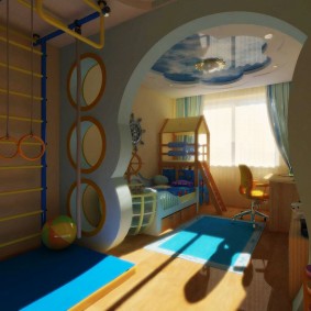 camera de joaca pentru copii idei camera vedere