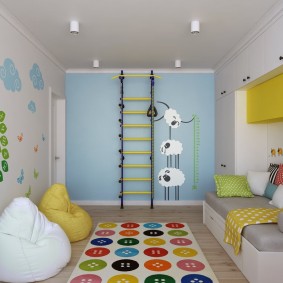 rotaļu istabas bērnu istabas dizains