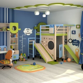 phòng chơi ảnh thiết kế phòng trẻ em