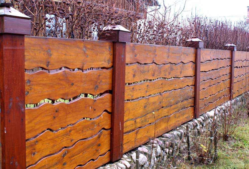 belle clôture de dalle