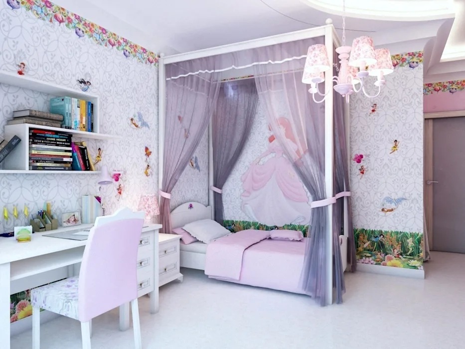 aménagement d'une chambre d'enfant moderne