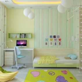 زخرفة غرفة الاطفال الحديثة الصورة