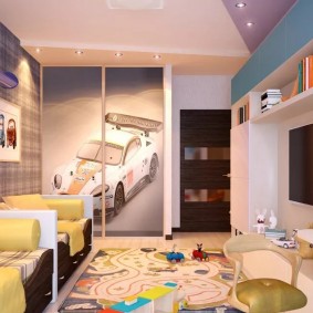 intérieur moderne d'idées d'appartements pour enfants