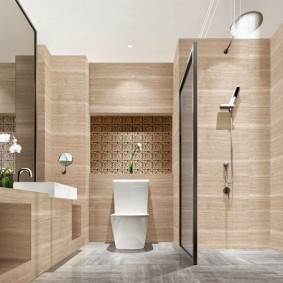 intérieur d'idées de salle de bain moderne