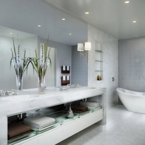 modernas vannas istabas iespējas