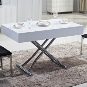 Table basse extensible