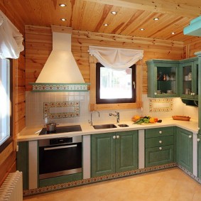 lining in the kitchen ideas photo