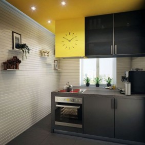 lining in the kitchen design photo