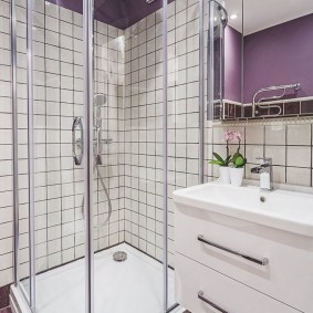 salle de bain dans les idées de décoration Khrouchtchev