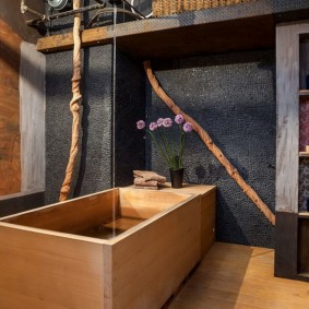 idées d'intérieur de salle de bain de style japonais