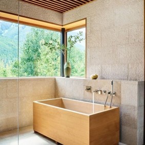 Idei de decorare în baie în stil japonez