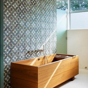 Opțiuni foto pentru baie în stil japonez