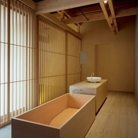 japon tarzı banyo fikirleri seçenekleri