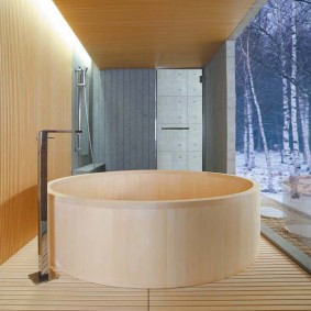 salle de bain de style japonais