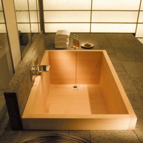japon tarzı banyo fikirleri çeşitleri