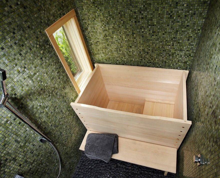 Idei de decor in stil japonez pentru baie