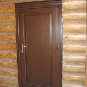 خيارات الأبواب الخشبية مدخل الصورة