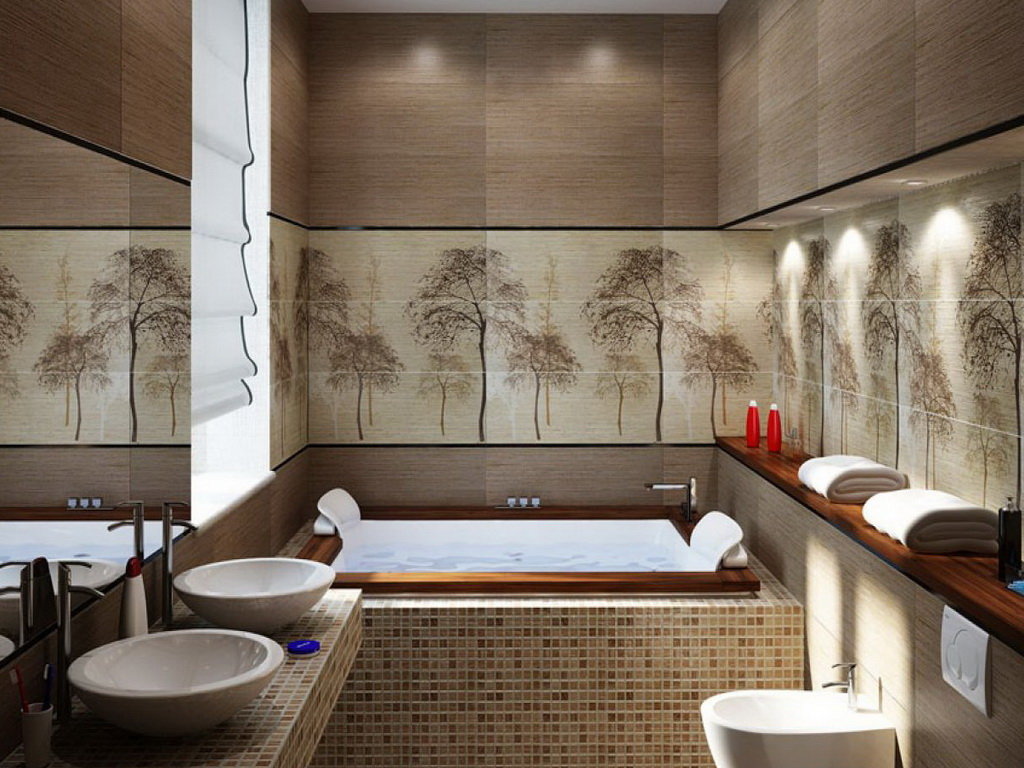 idées de salle de bain japonaise
