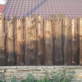 décor de photo de clôture de dalle