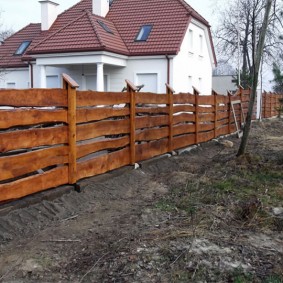 idées de conception de clôture de dalle