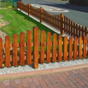 DIY dekoratif çit fotoğraf