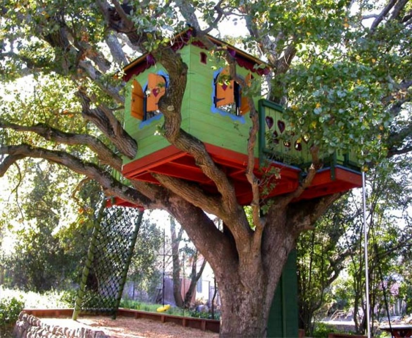 nhà trên cây cho trẻ em