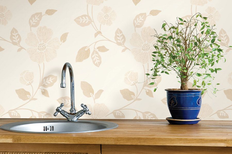 giấy dán tường có thể giặt được cho nhà bếp