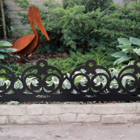 clôture décorative pour les vues des idées de jardin