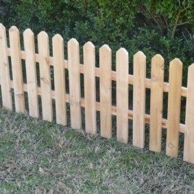 bahçe fotoğraf incelemesi için dekoratif çit