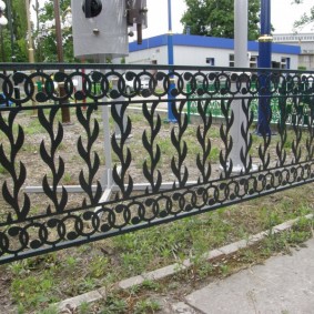 bahçe tasarımı fotoğraf için dekoratif çit