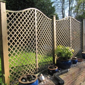 clôture décorative pour la conception de photo de jardin