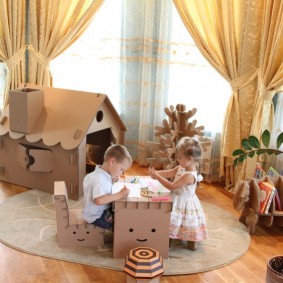 bērnu rotaļu nama dizaina idejas