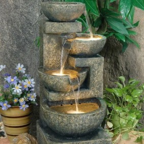 Ceramic home waterfall