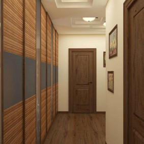 Design a small hallway in a modern style