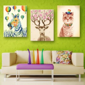 paintings for kids room ideas photos