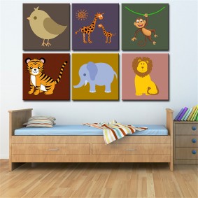 paintings for kids room photo ideas