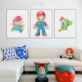 paintings for kids room kinds of ideas