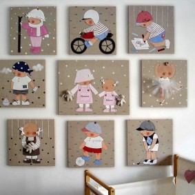 paintings for kids room photo design