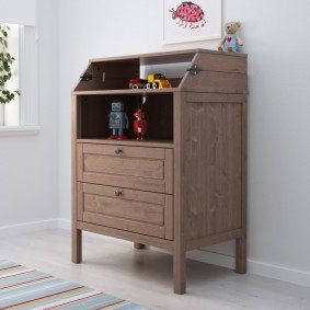 chest of drawers for children's room interior