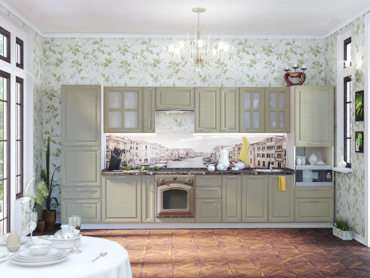 kitchen provence wallpaper