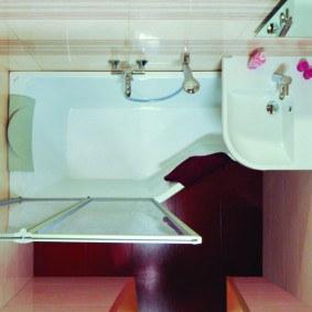couler sur les idées de décoration de salle de bain
