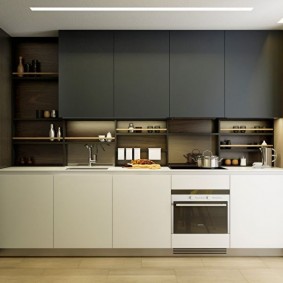 9 m2 iç fotoğrafı alanlı mutfak tamiri