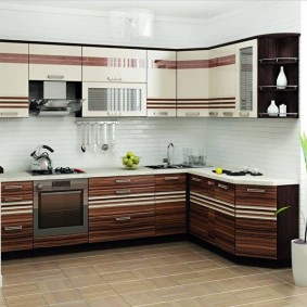 cải tạo nhà bếp với diện tích 9 mét vuông ý tưởng nội thất